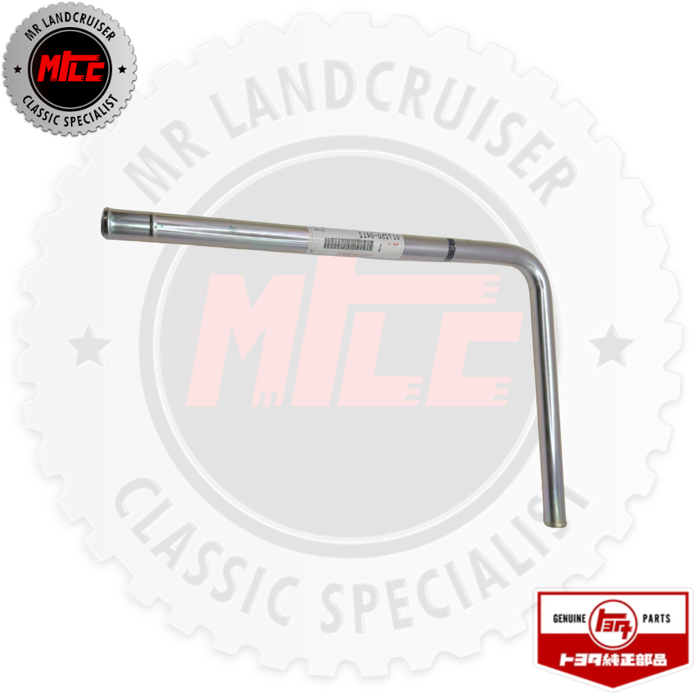 Genuine Heater Hose Hardline suits B 3B 40 series Toyota Landcruiser 1974 - 1984