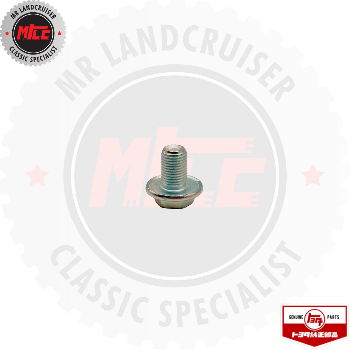 bottom view of Genuine Toyota Plug Fuel Tank suits 40 & 60 Series Landcruiser 03/1969 - 07/1987