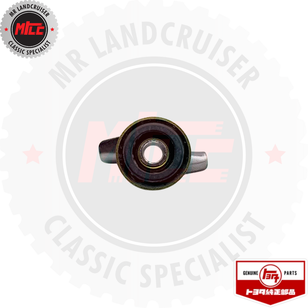 reaqr view of Genuine Toyota Wing Nut Air Cleaner Cover suits 40, 60, & 70 Series Landcruiser