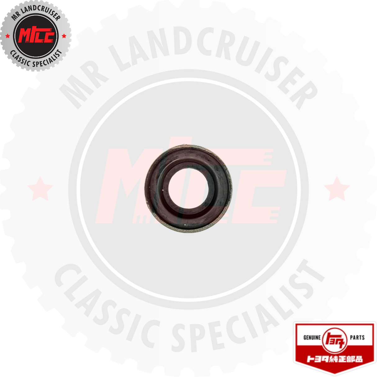 bottom view of Genuine Toyota Washer & Seal Rocker Bolt suits 40 60 & 70 Series Landcruiser