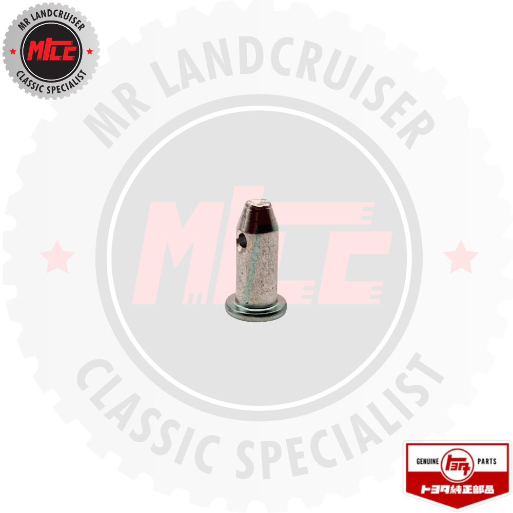 inverted view of Genuine Pin Handbrake Cable Rear suits 40 60 & 70 Series Toyota Landcruiser