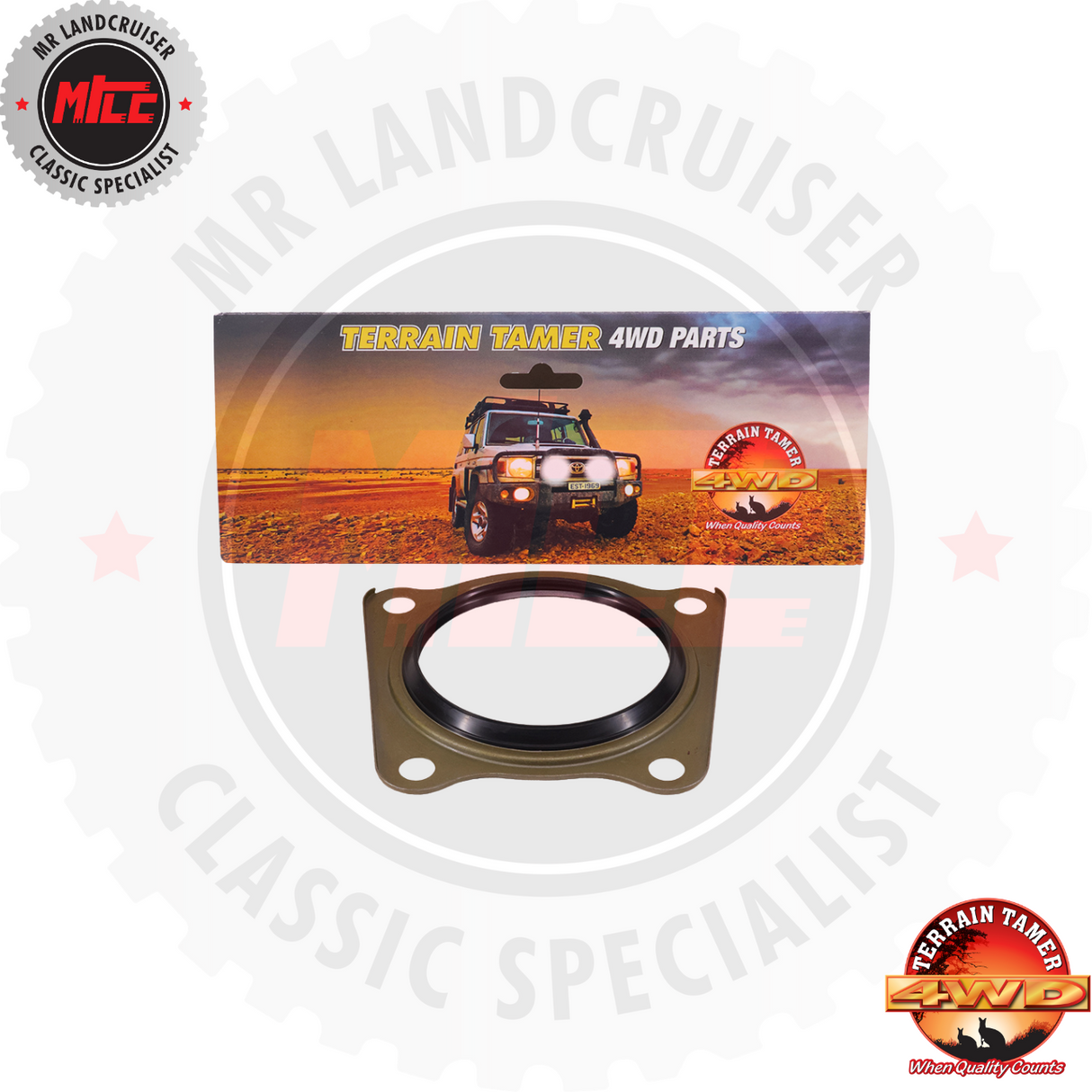 Rear Axle Seal Dust Rear Hub suits Toyota Landcruiser 40 60 & 70 Series