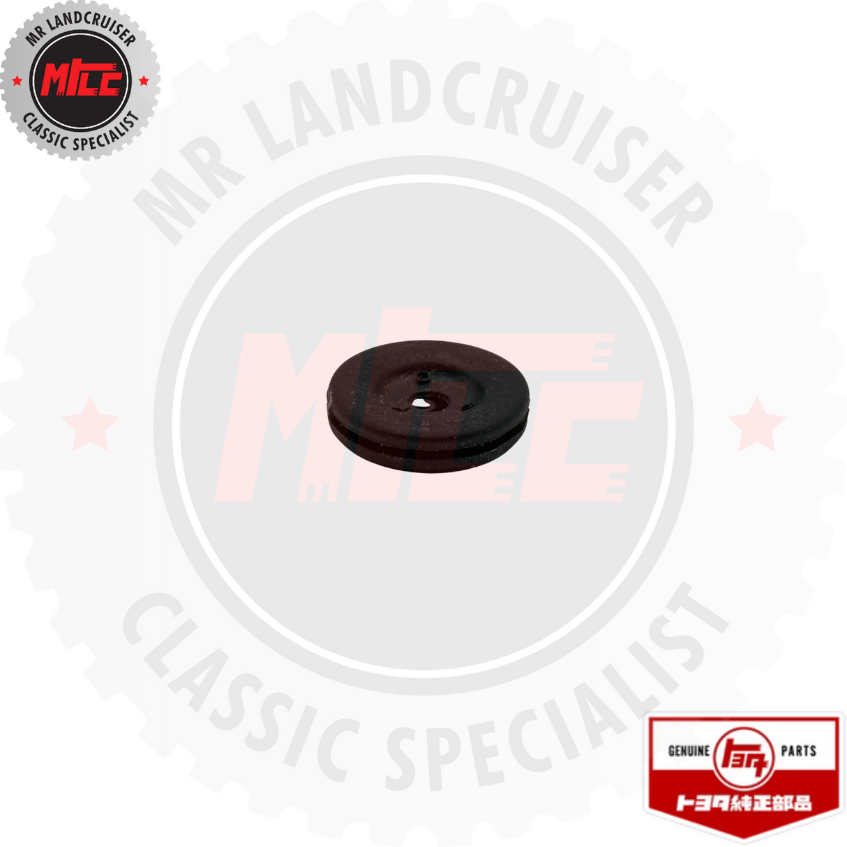 rear view of Genuine Firewall Grommets Accelerator Cable suits 40 Series Landcruiser 03/1969 - 03/1986