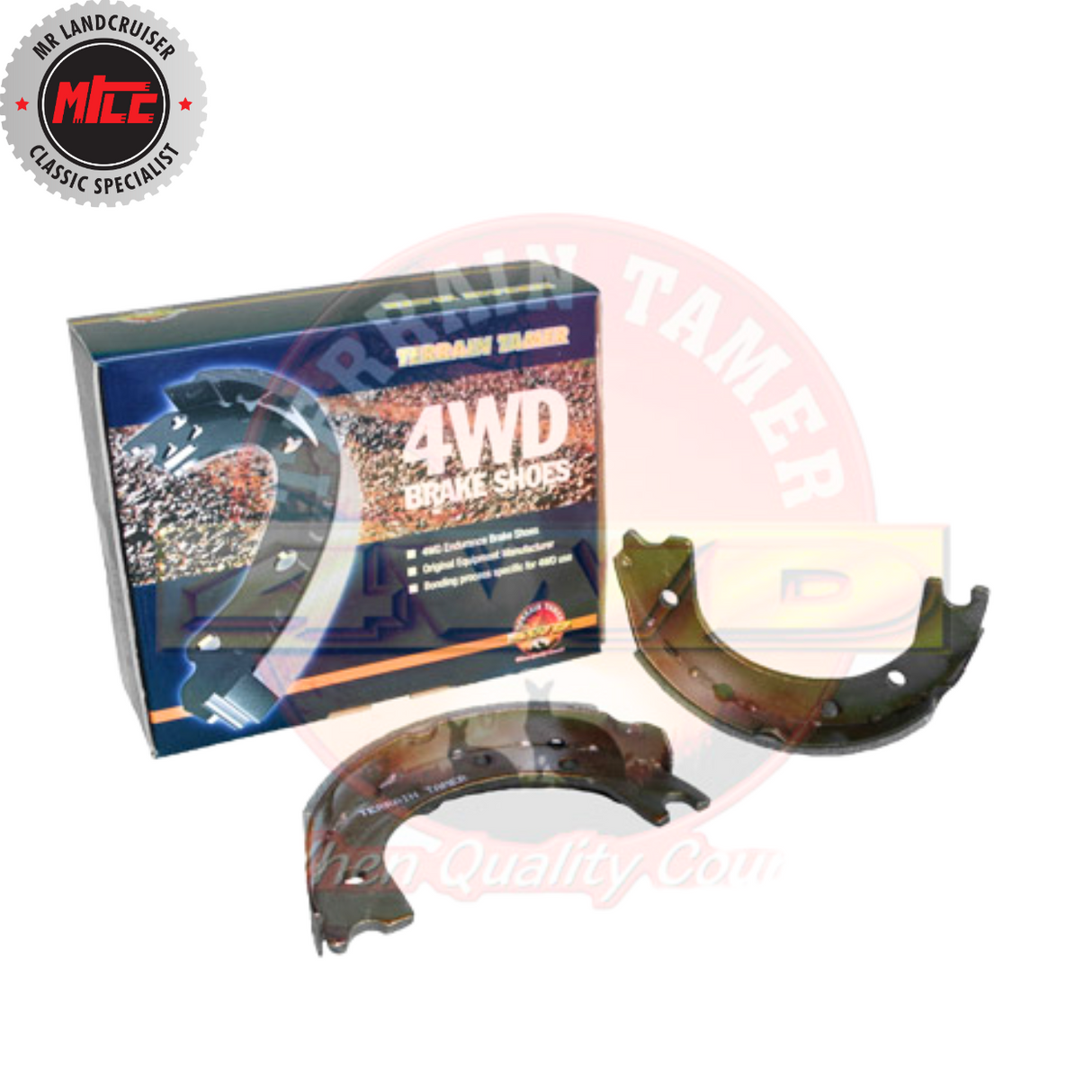 Brake Shoes Transmission Hand Brake suits 40 Series Toyota Landcruiser