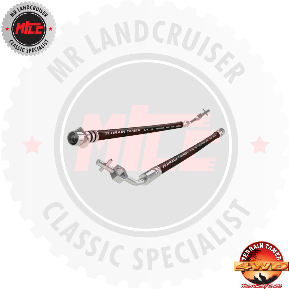 Brake Hose Front from Master Cylinder suits 40 Series Toyota Landcruiser 02/1979 - 12/1984