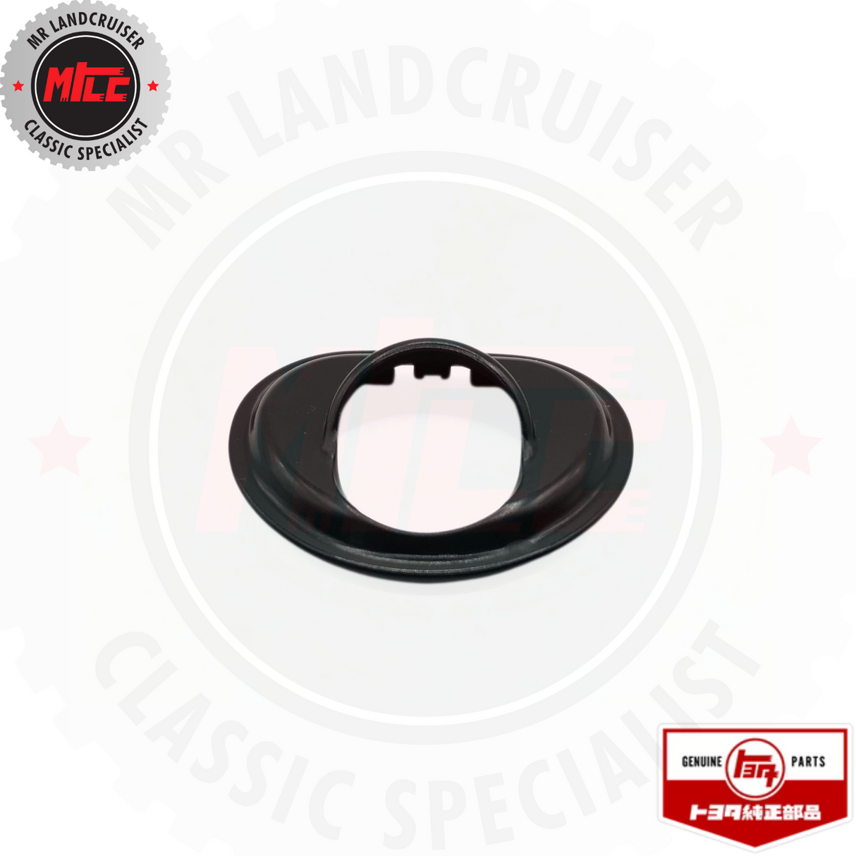 Front view of 60 Series Wiper Cowl Cover for Toyota Landcruiser