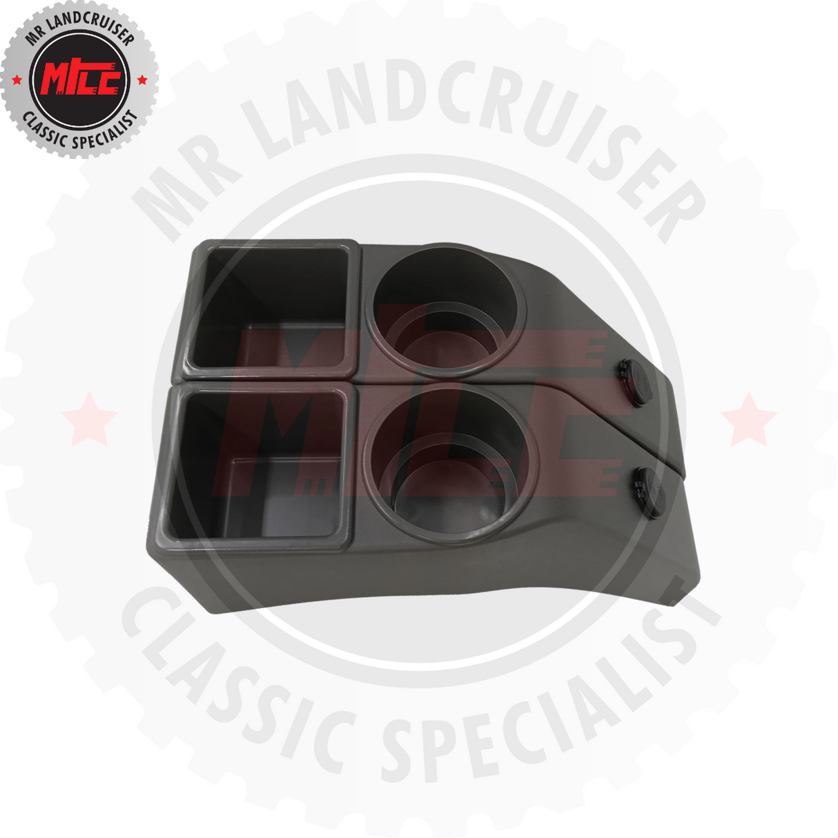 Rear Seat Cup Holders Aftermarket suits 76 Series and Dual Cab Toyota Landcruiser