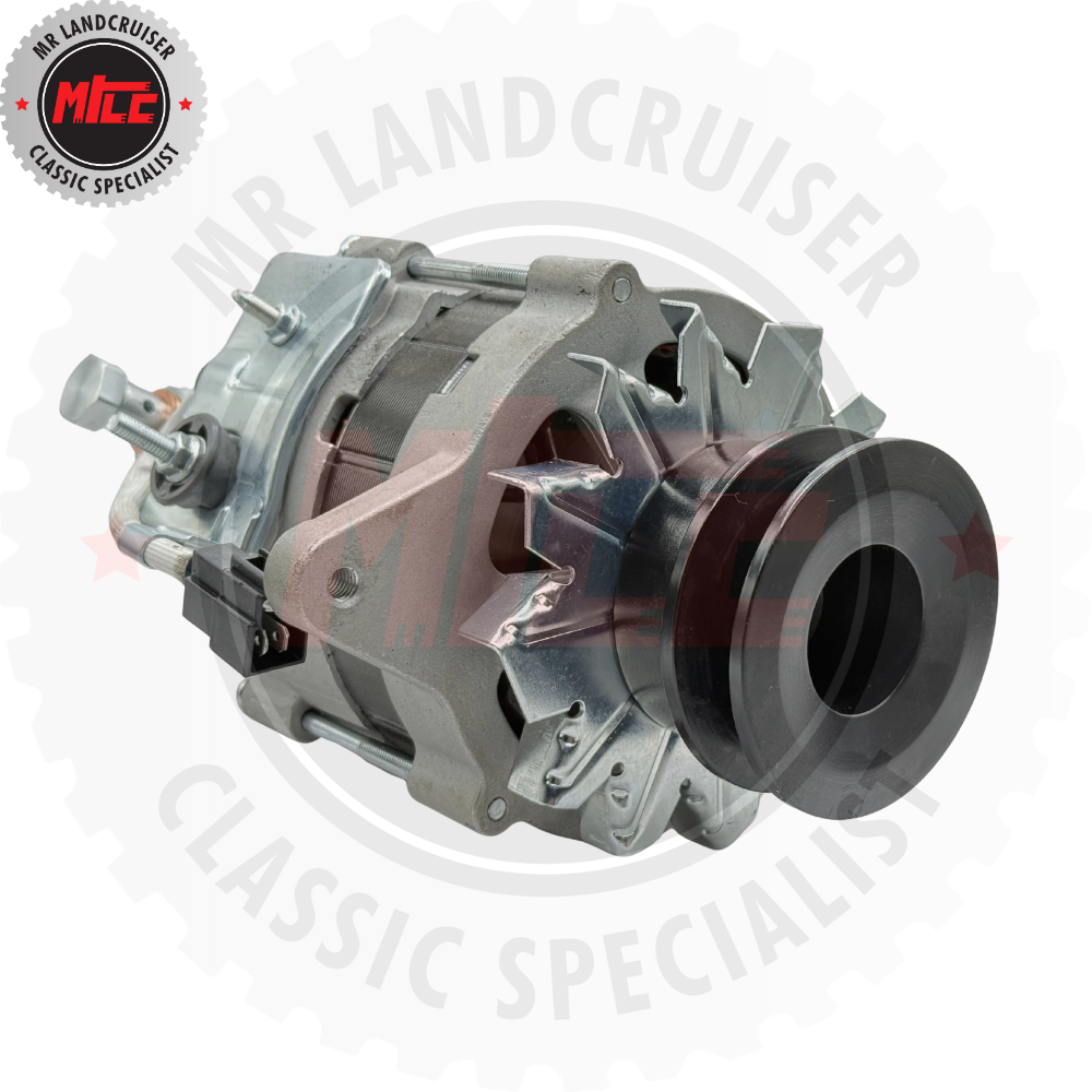 mounting side view of OEX Alternator 12V 80A Hitachi Style