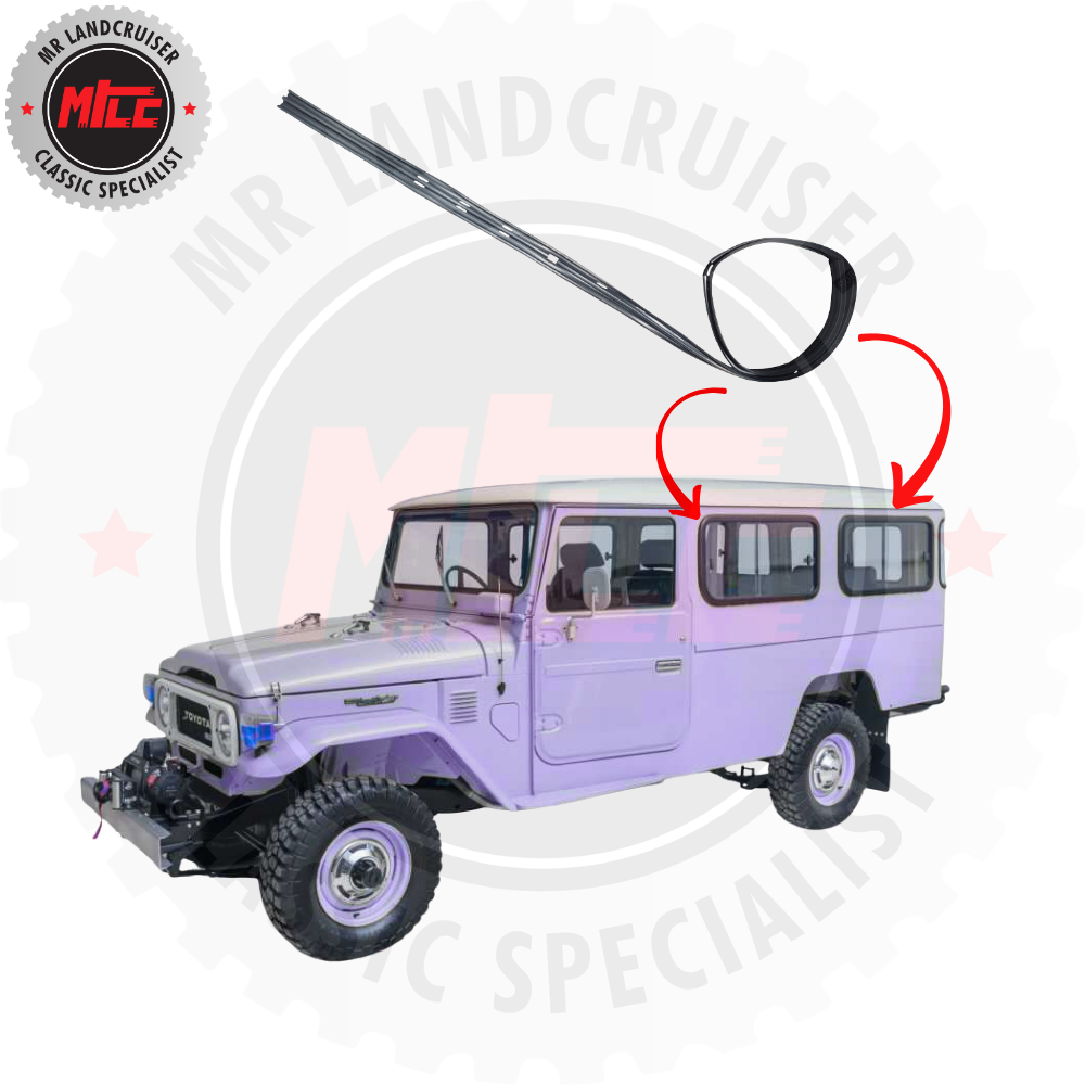 Aftermarket Sliding Glass Bailey Channel suits 40 Series Toyota Landcruiser Troopy