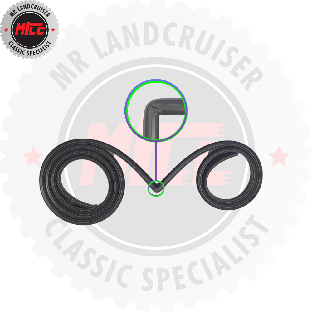 Bailey Channel Front Mitred (1) suits 70 Series Toyota Landcruiser