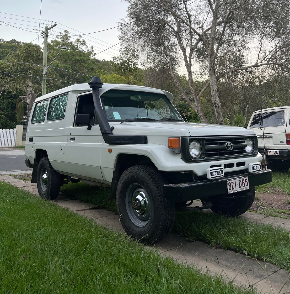 Hy-Way Sun Visor for 75 Series Landcruiser