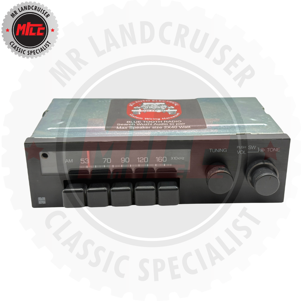 40 Series Remanufactured Genuine Radio with Bluetooth Internals suits HJ & FJ models *EXCHANGE UNIT*