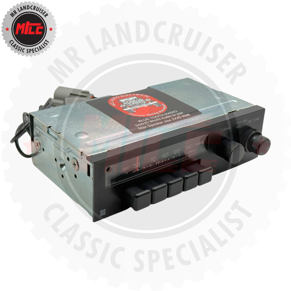 40 Series Remanufactured Genuine Radio with Bluetooth Internals suits HJ & FJ models *EXCHANGE UNIT*
