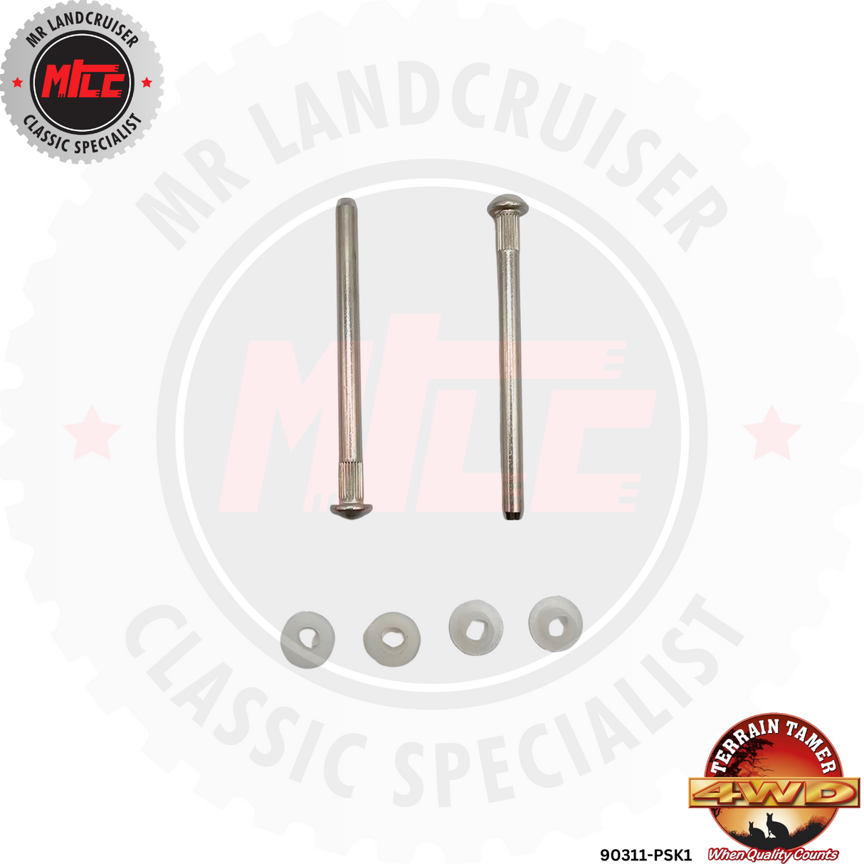 Terrain Tamer Door Hinge Pin Kit suits 40 Series Toyota Landcruiser
