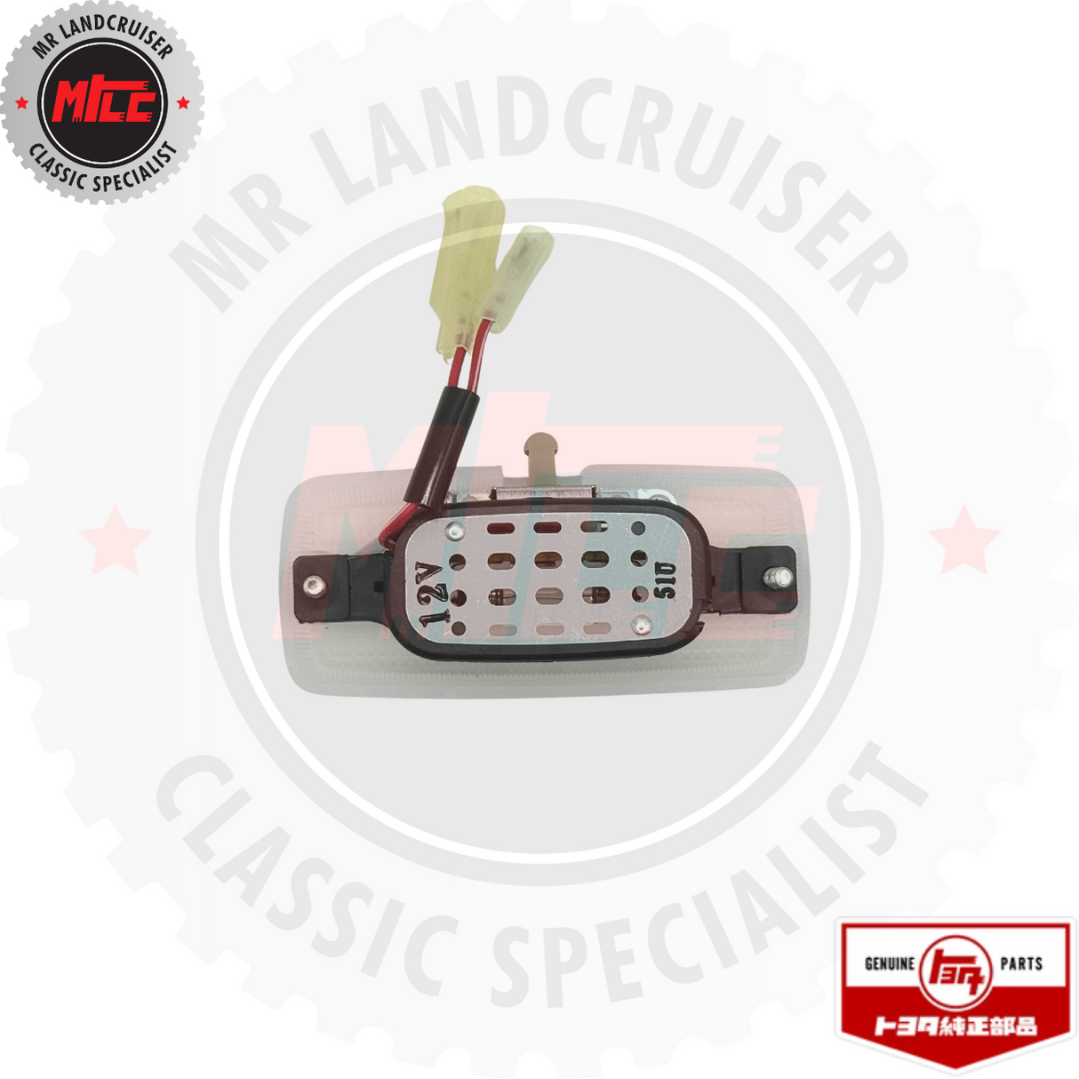rear side of Genuine Toyota Lamp Assy suits 60 & 70 Series Landcruiser 50_2
