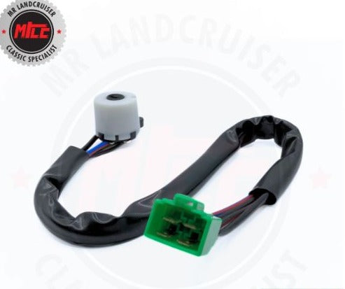 Ignition Switch suits 40 Series Toyota Landcruiser 4 Pin Green Plug FJ40 FJ45 FJ55 HJ47 1975-80