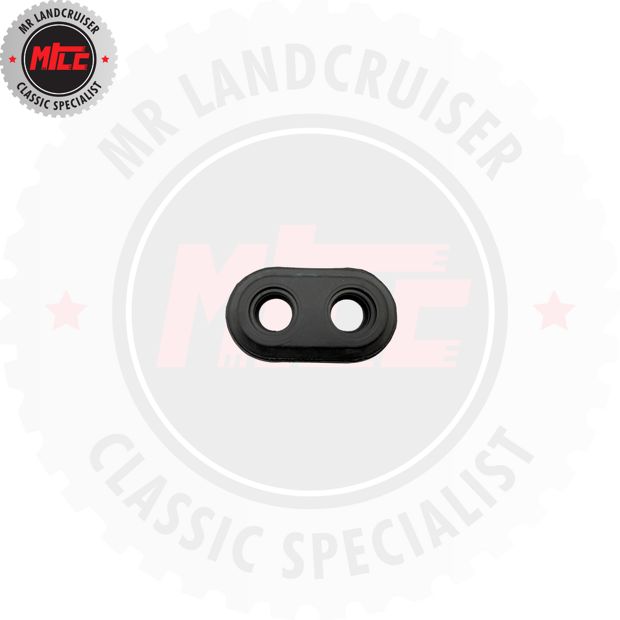 Top view of Heater Hose Grommet suits Toyota Landcruiser 40 Series