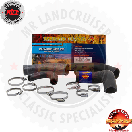Radiator Hose Kit suits Toyota Landcruiser FJ55 3/1969 - 1/1979
