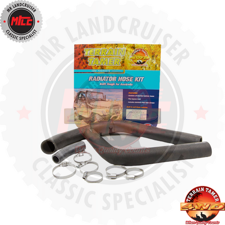 Radiator Hose Kit suits Toyota Landcruiser BJ60 8/1980 -