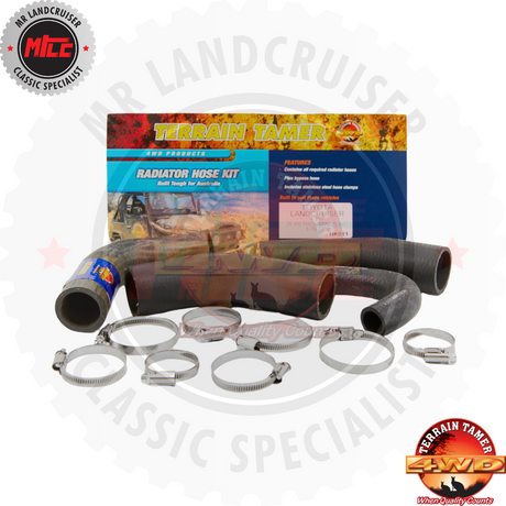 Radiator Hose Kit suits Toyota Landcruiser FJ55