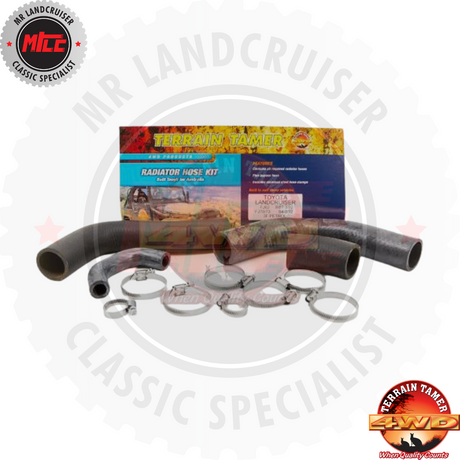 Radiator Hose kit suits Toyota Landcruiser 60 & 70 Series