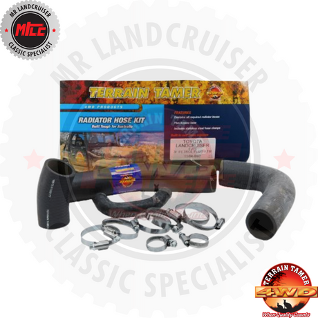 Radiator Hose Kit suits Toyota Landcruiser FJ73 3F