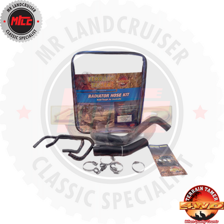 Radiator Hose Kit suits Toyota Landcruiser LJ70 & LJ73 2L-T Late