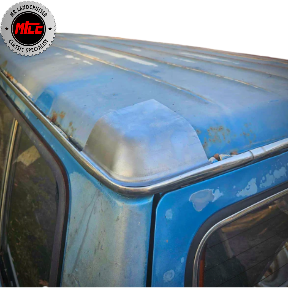60 Series Toyota Landcruiser LOW Top Rear Roof Corner Repair panel