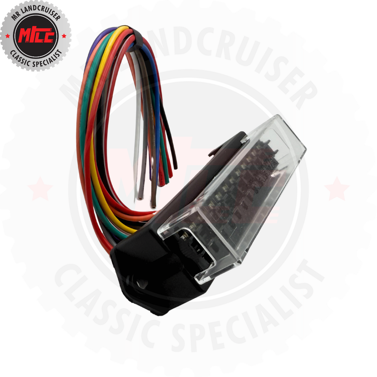 side view of Fuse Box Plug-in Type Circuit Breaker Block