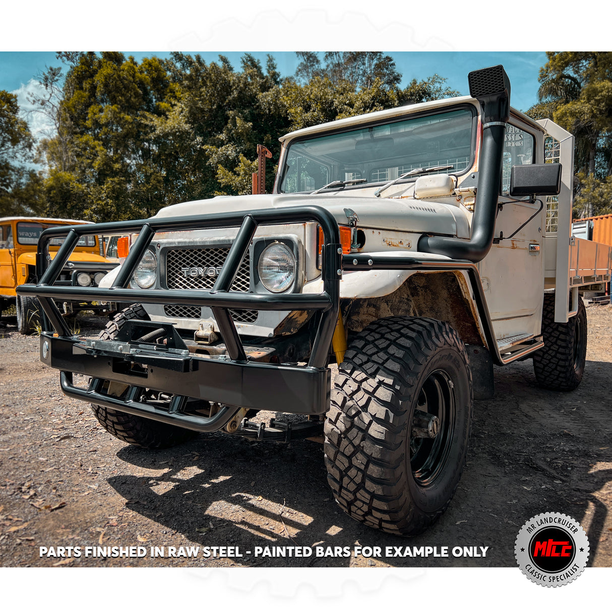 Scrub Bars for 40 Series LWB Landcruiser ARB Bullbar