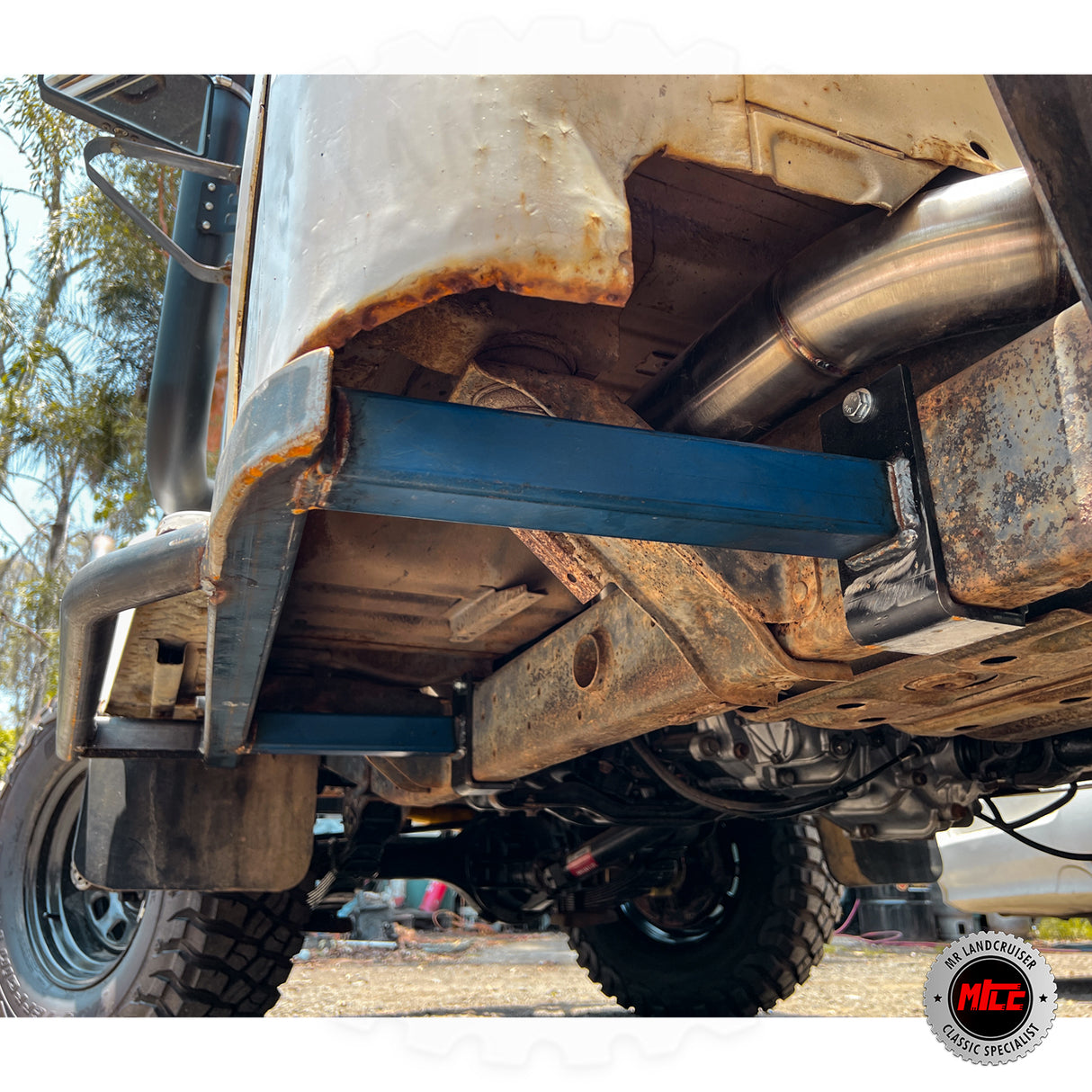 Scrub Bars for 40 Series LWB Landcruiser ARB Bullbar