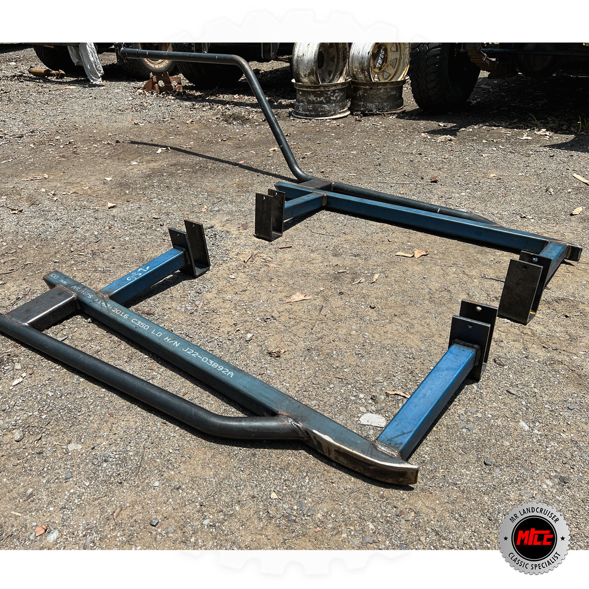 Scrub Bars for 40 Series LWB Landcruiser ARB Bullbar