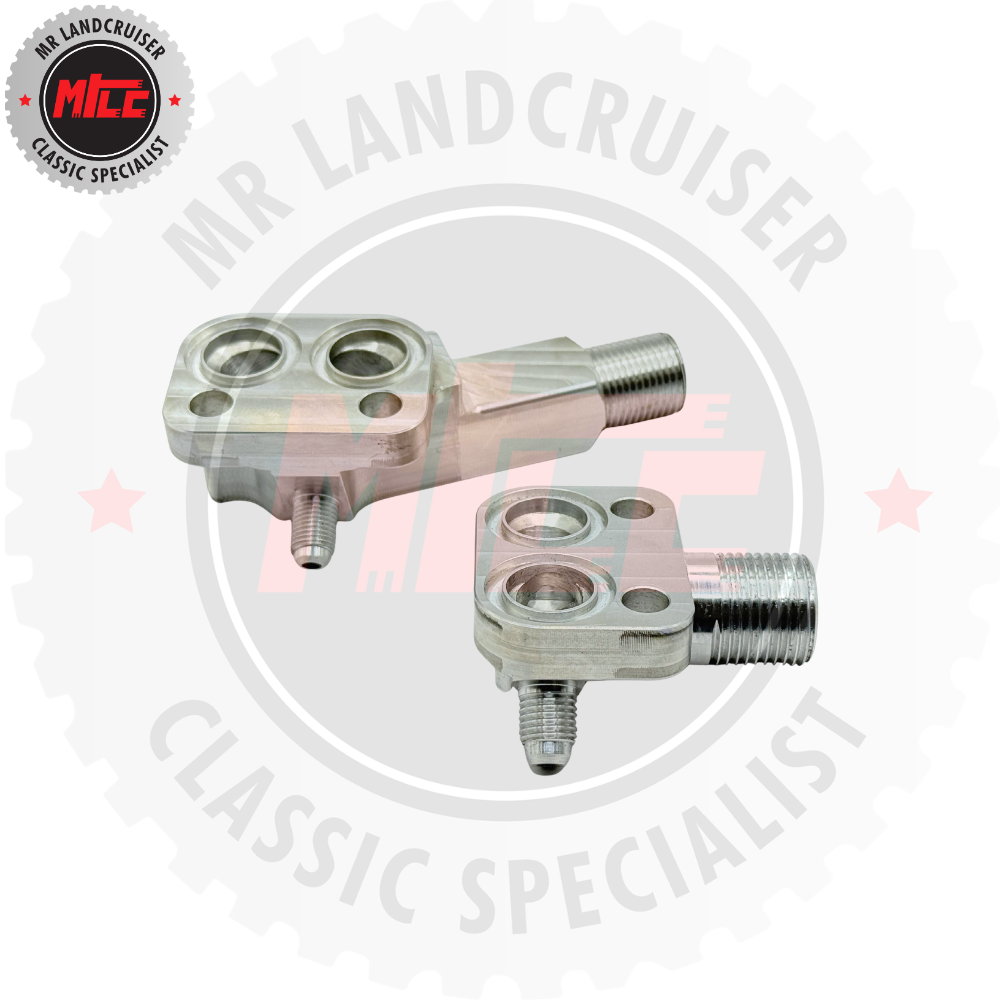 MRLC CNC Aircon Compressor Manifold Set suits Genuine Pad Mount Compressor Australian made.