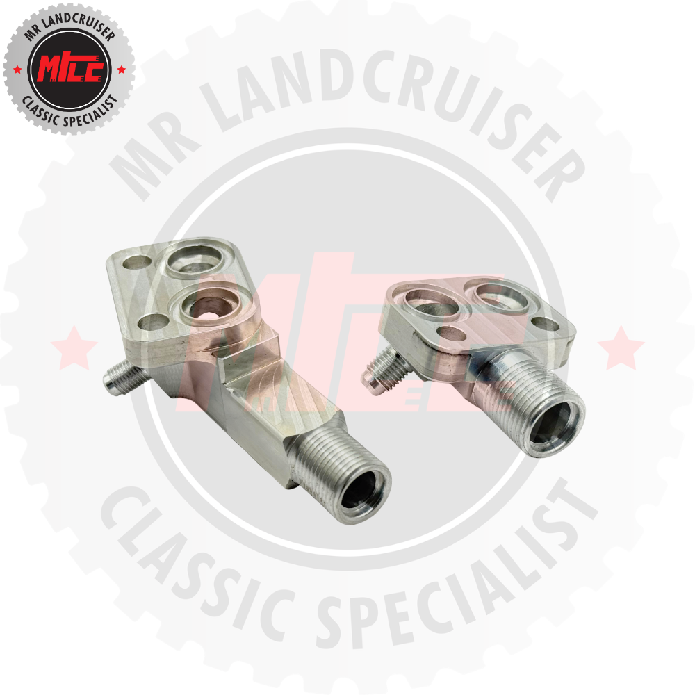 MRLC CNC Aircon Compressor Manifold Set suits Genuine Pad Mount Compressor Australian made.