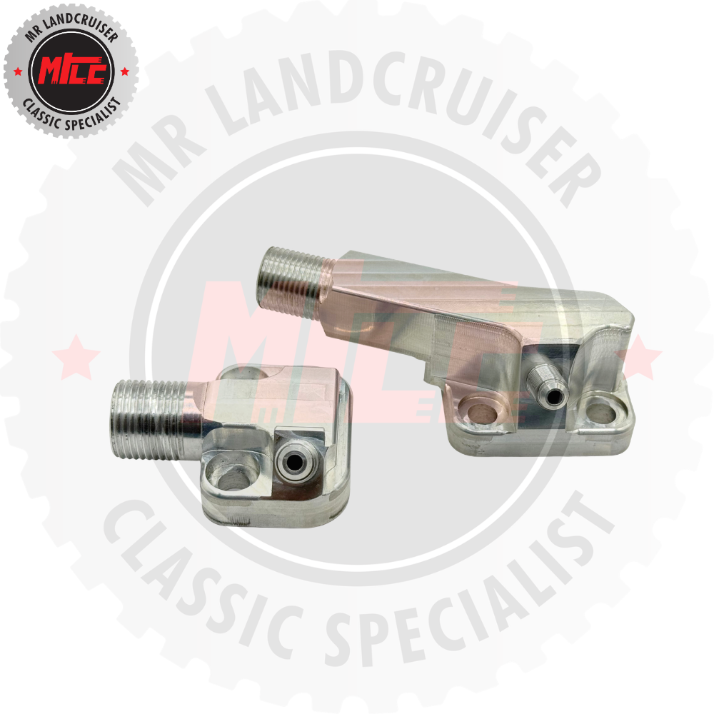 MRLC CNC Aircon Compressor Manifold Set suits Genuine Pad Mount Compressor Australian made.