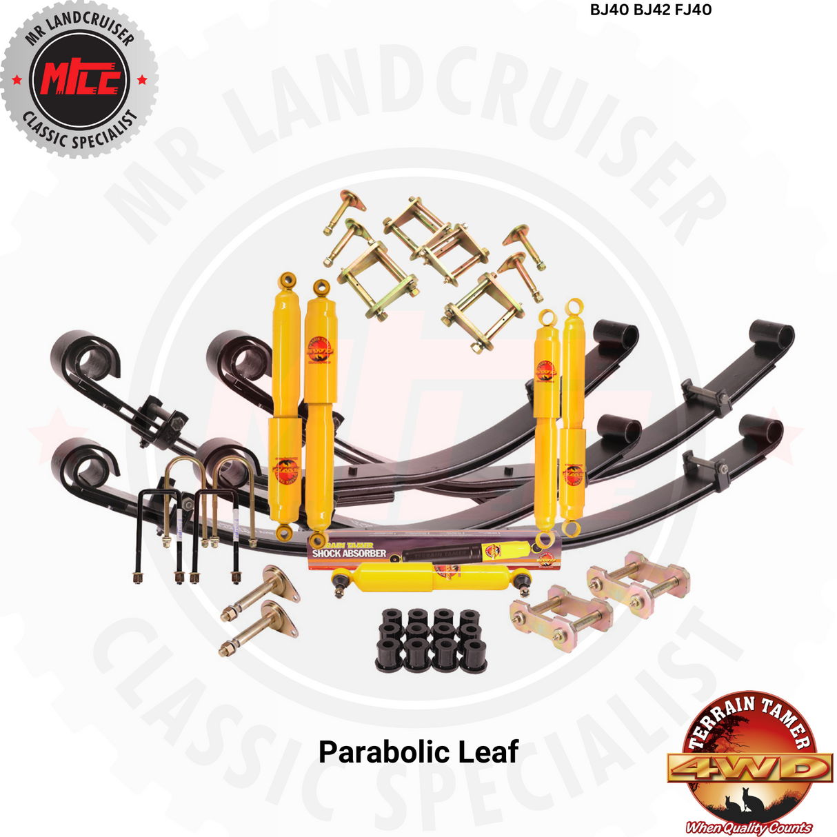 BJ40 Landcruiser 40 Series Full Suspension Kit Front & Rear