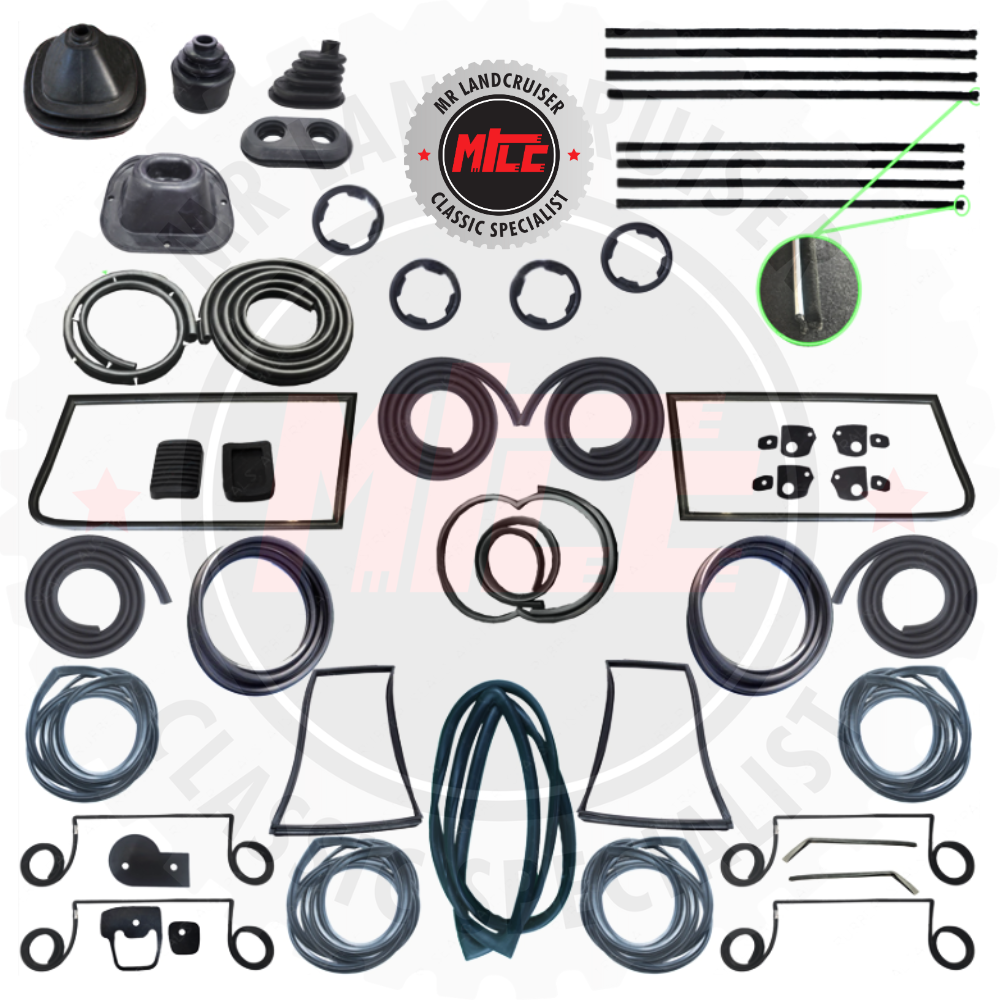 A Rubber Seal Kit suits FJ55 Toyota Landcruiser