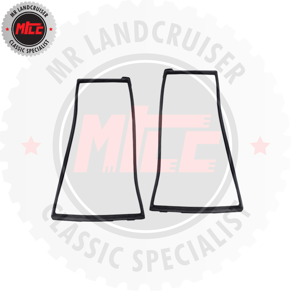 Fixed Rear Door 1/4 Window Seal suits Toyota J60 Landcruiser (Pair)