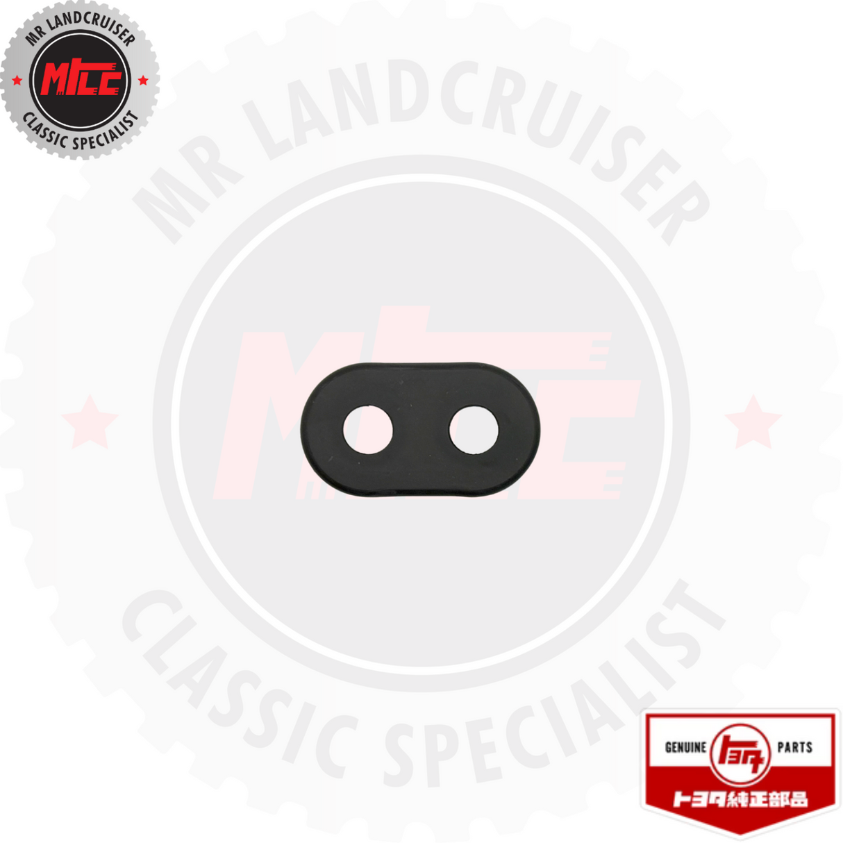 rear view of 40 Series Landcruiser Heater Hose grommet