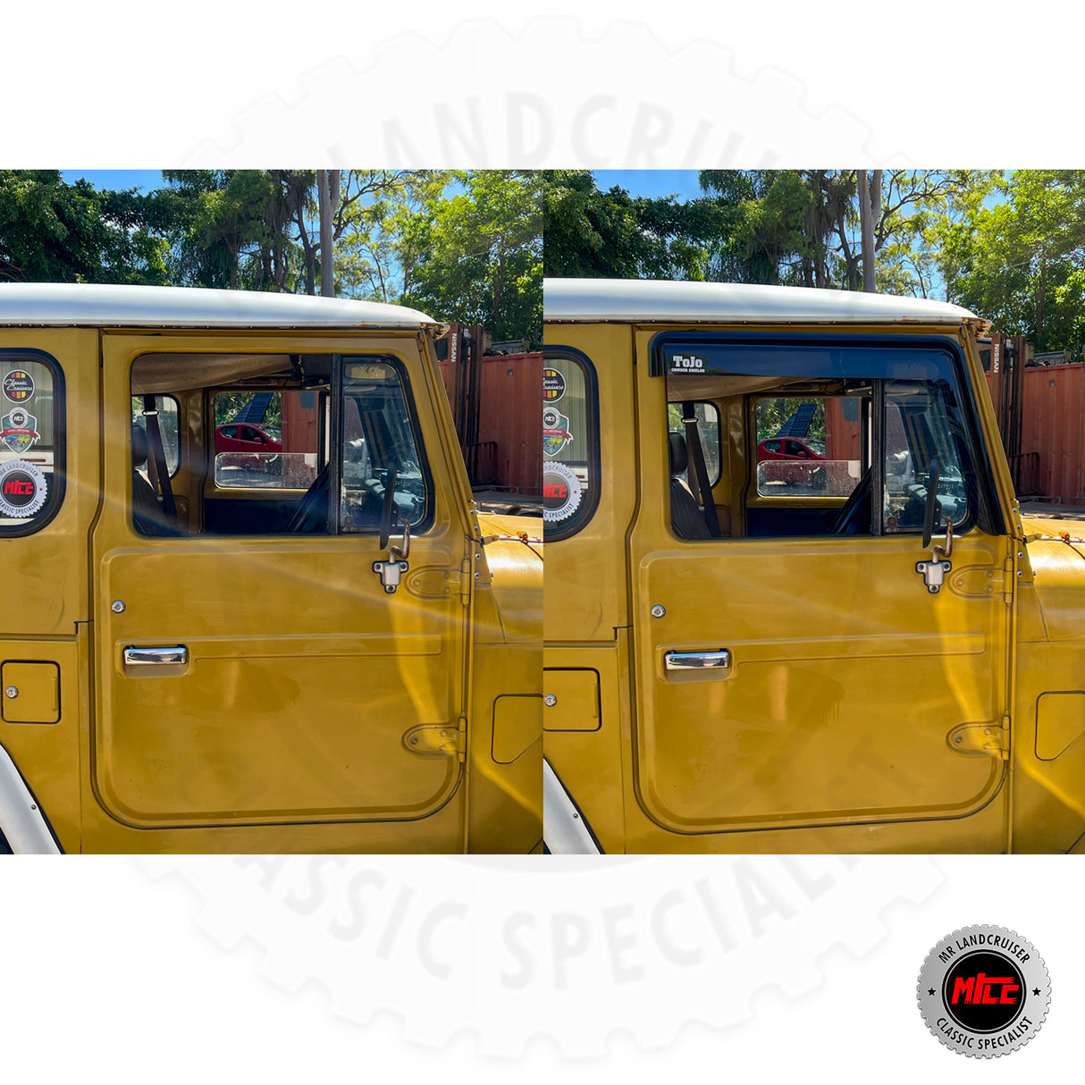 Weather Shield suits 40 Series Toyota Landcruiser