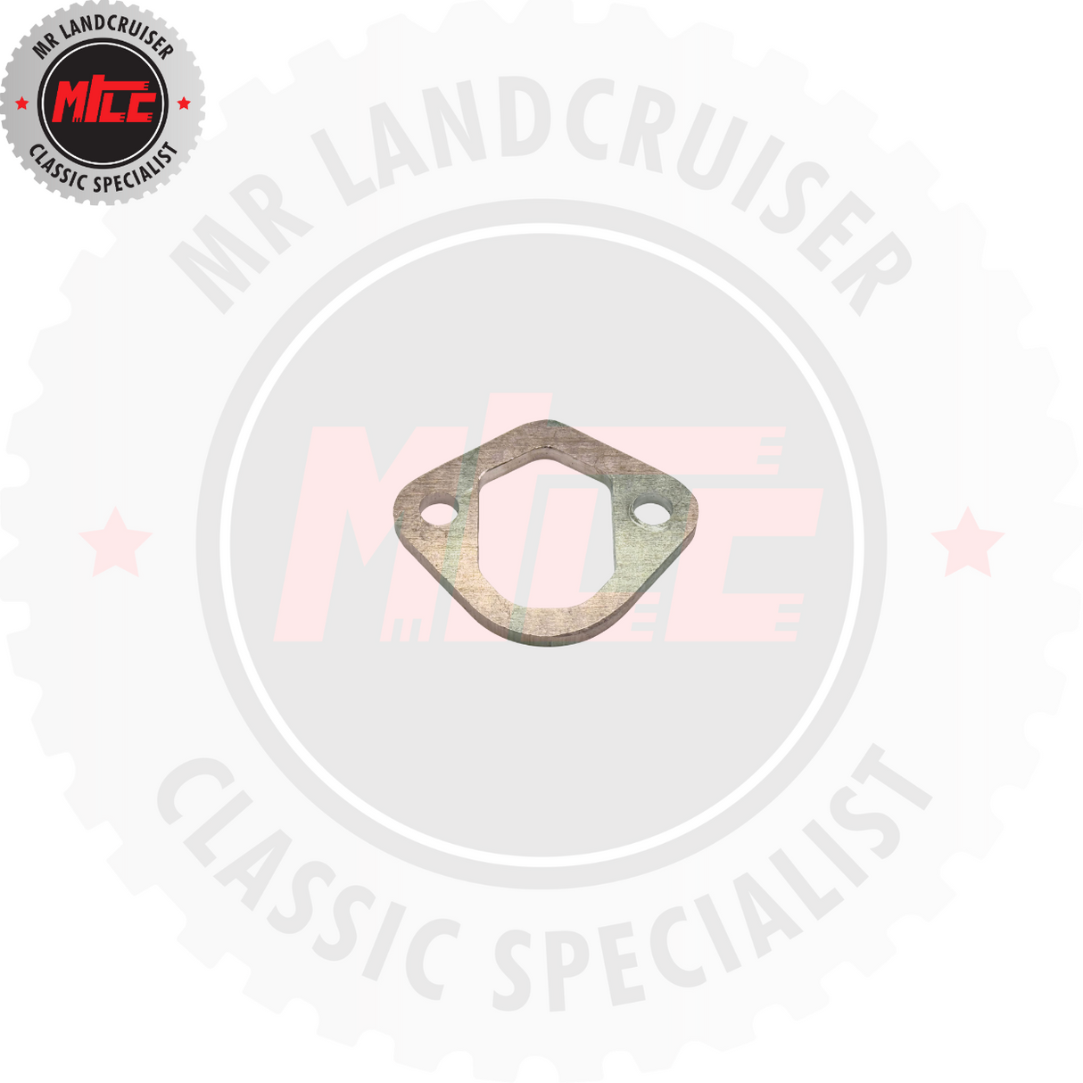 top view of Mechanical Fuel Pump Spacer Plate suits F 2F 40, 60