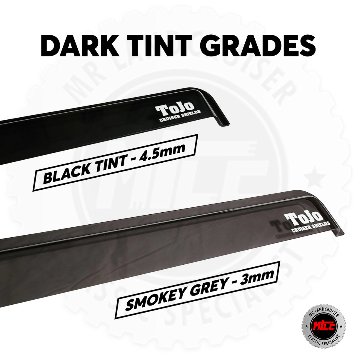 Weather Shield suits 40 Series Toyota Landcruiser