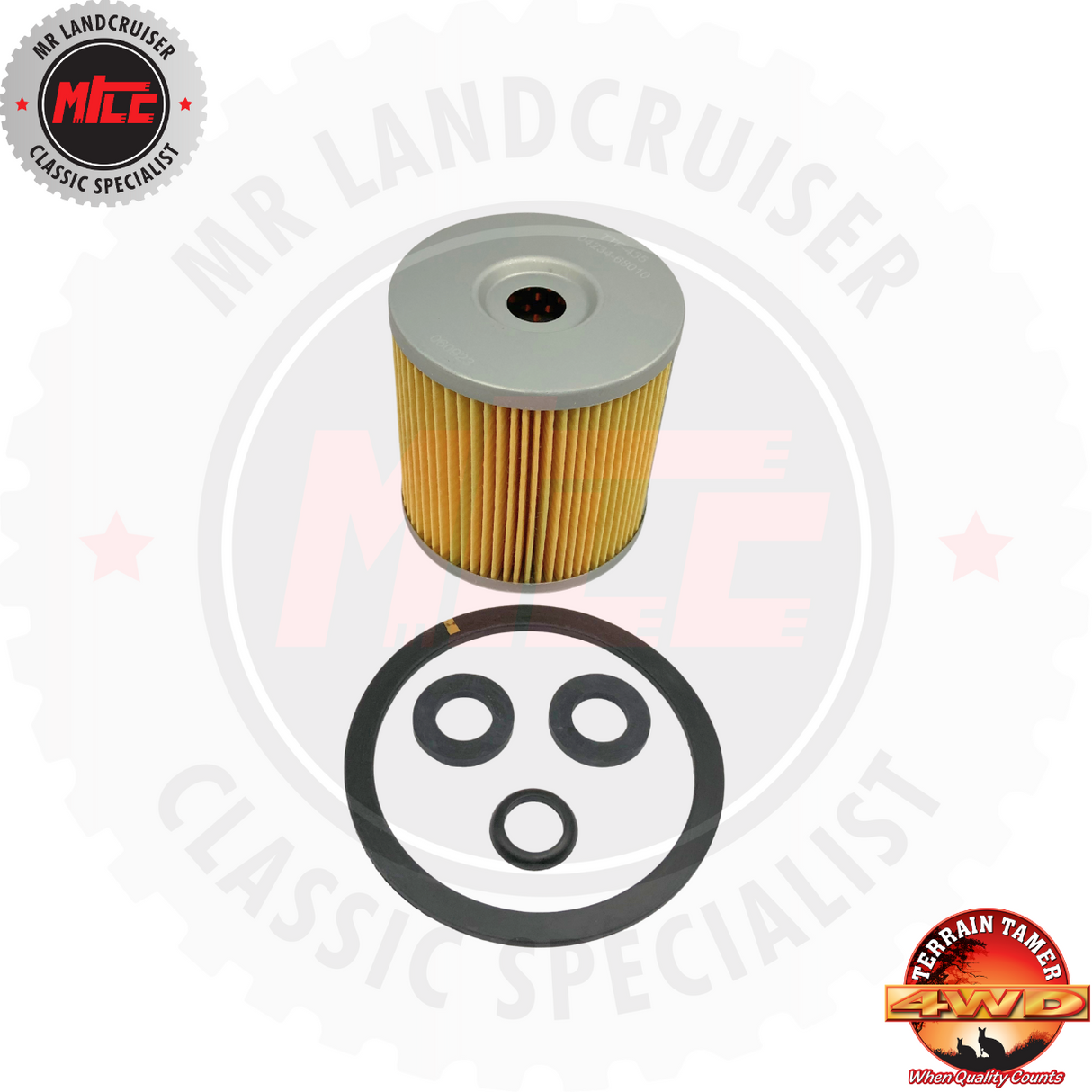Fuel Filter R2423P Main or Top view of Secondary Cartridge Type suits HJ47 & HJ60