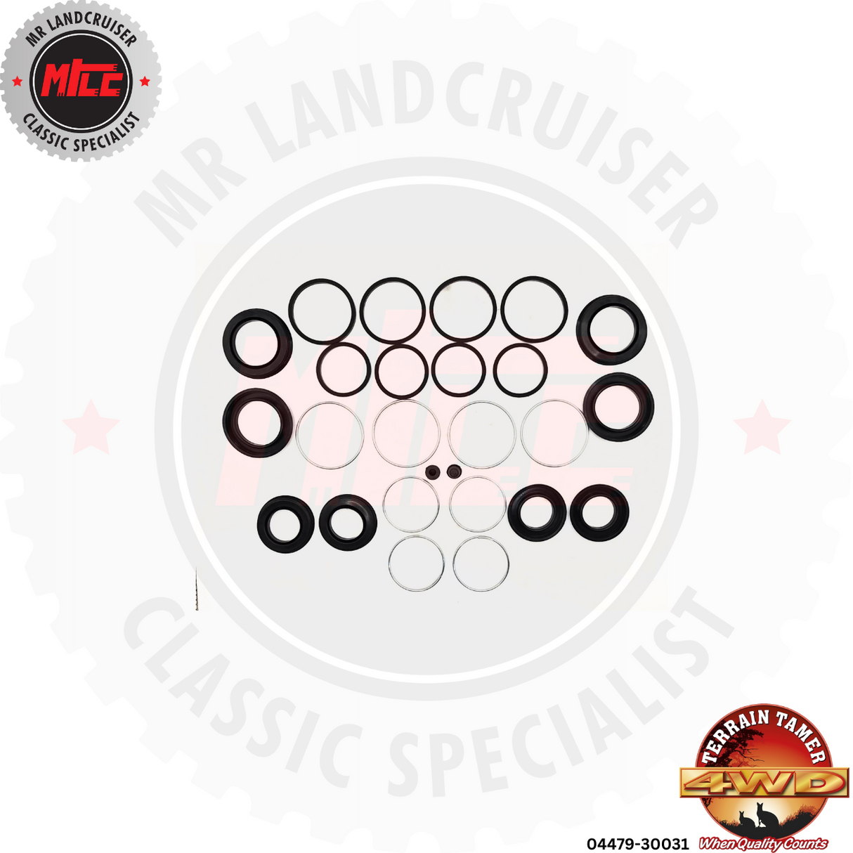 Terrain Tamer Caliper Kit Front suits 40 Series Toyota Landcruiser