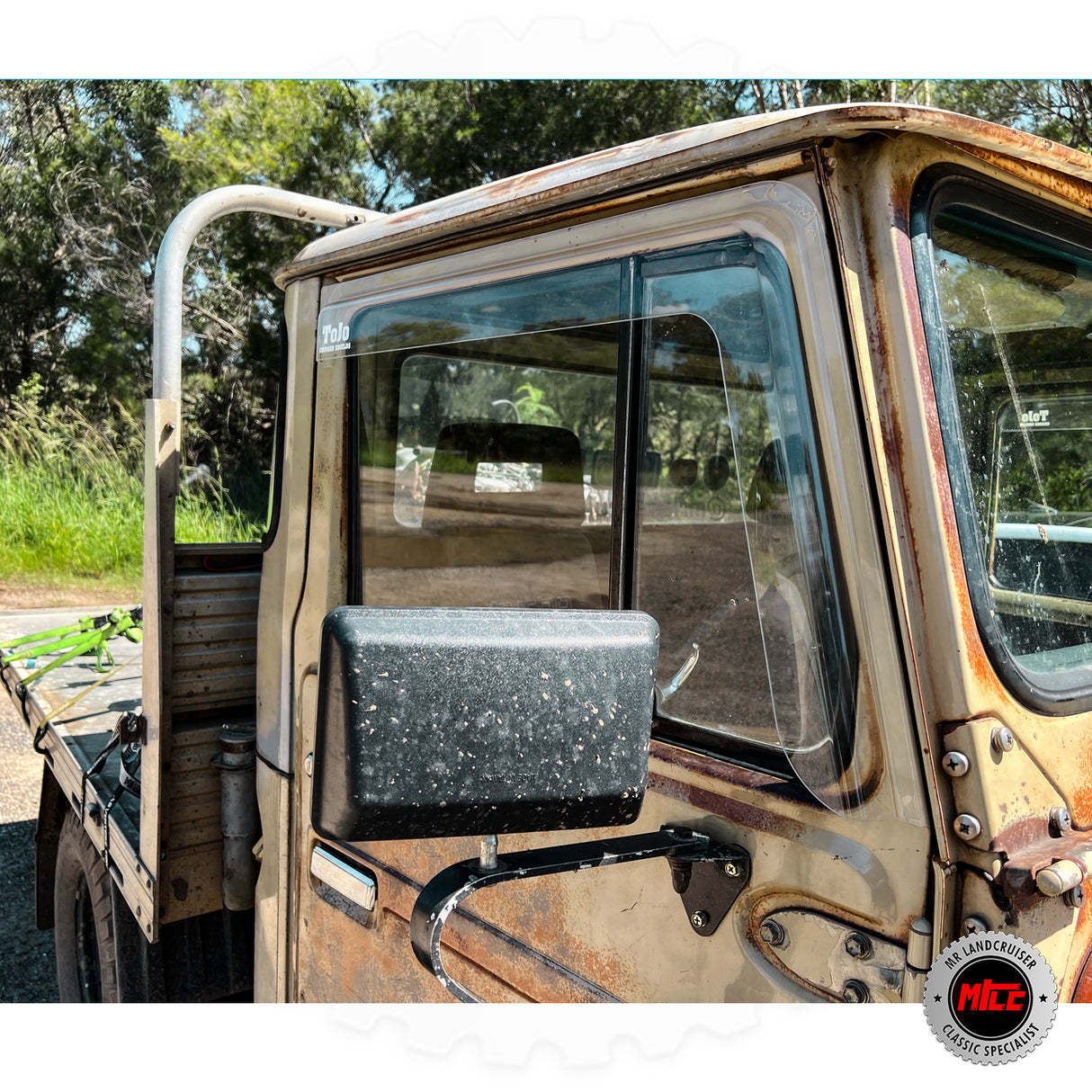 Weather Shield suits 40 Series Toyota Landcruiser