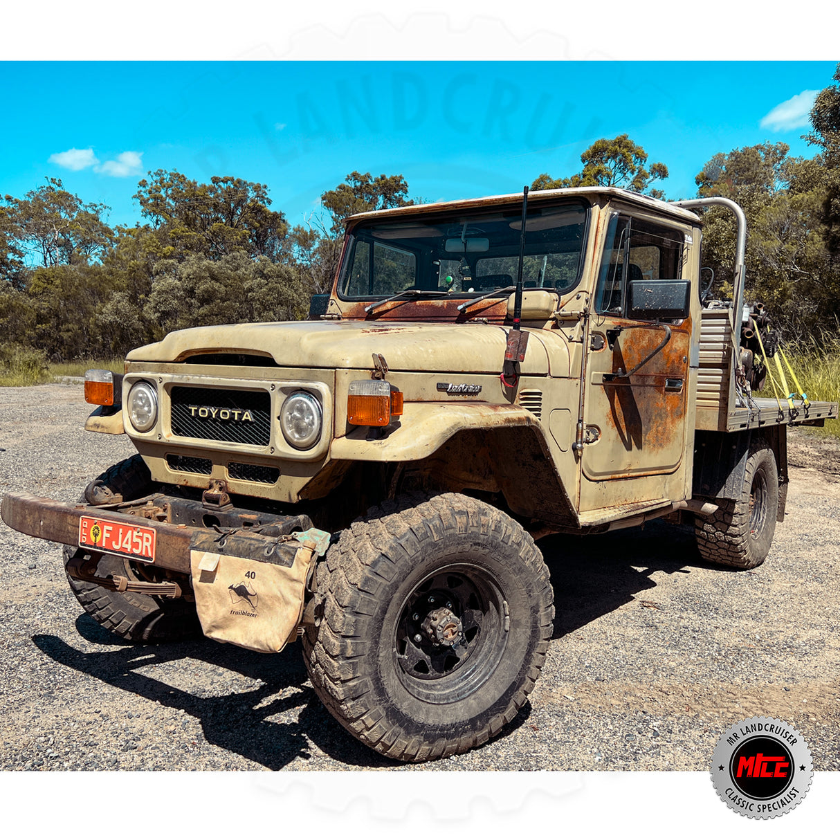 Weather Shield suits 40 Series Toyota Landcruiser