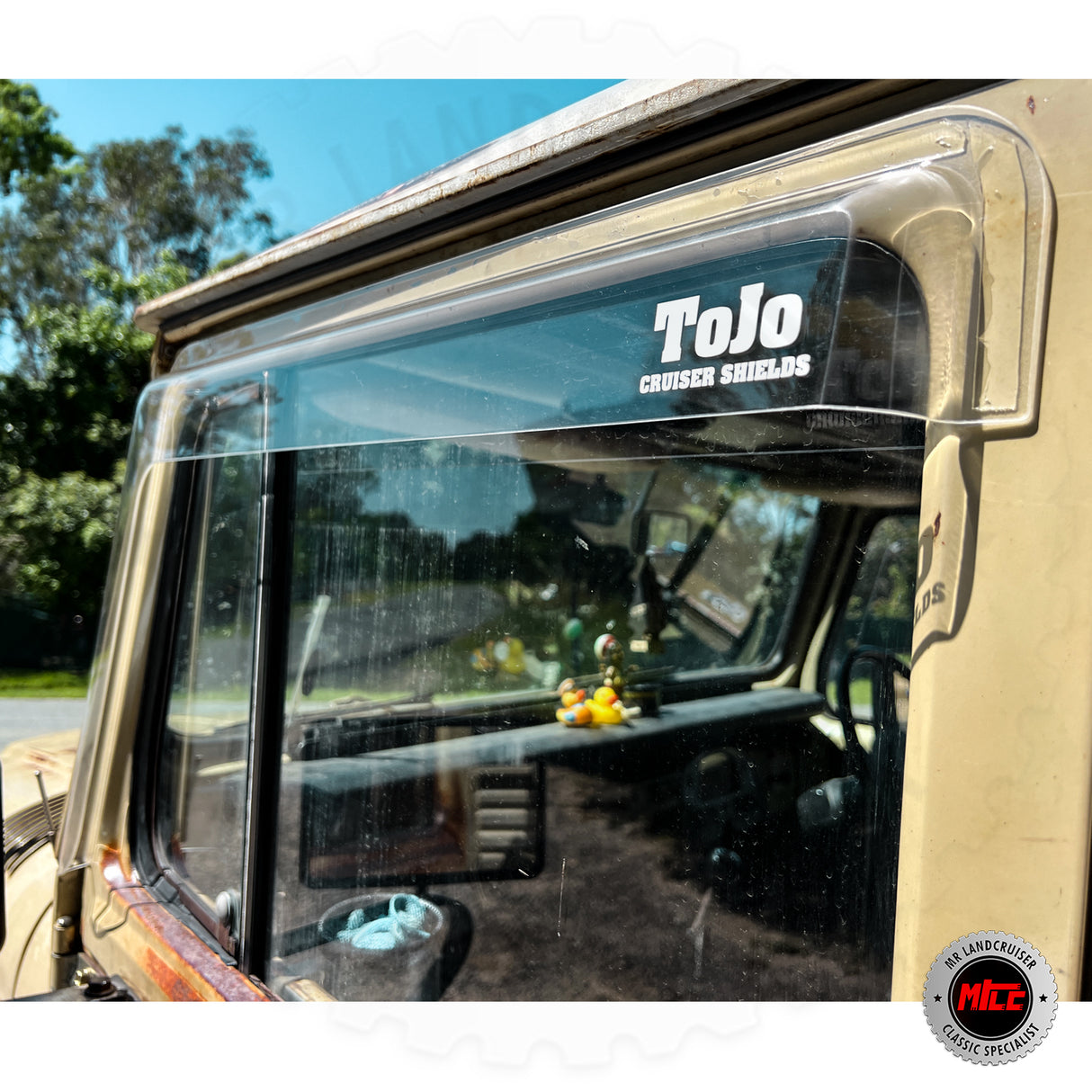 Weather Shield suits 40 Series Toyota Landcruiser