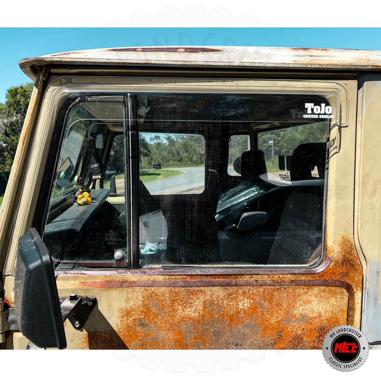 Weather Shield suits 40 Series Toyota Landcruiser