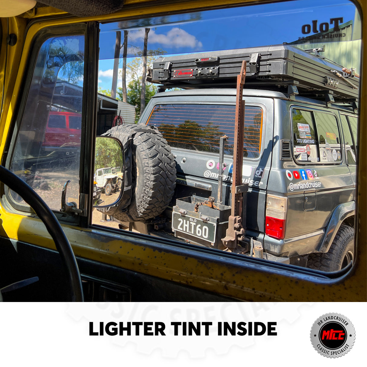 Weather Shield suits 40 Series Toyota Landcruiser