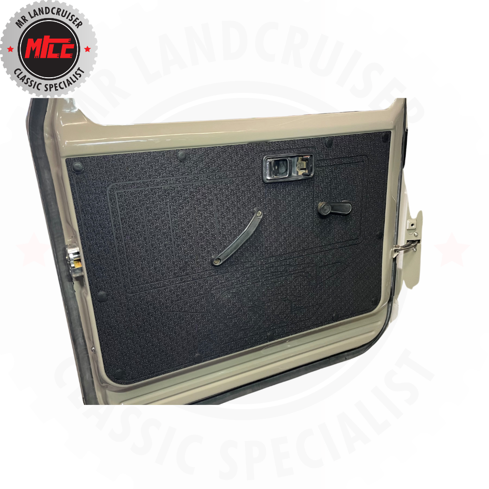Installed Door cards for 40 series landcruiser